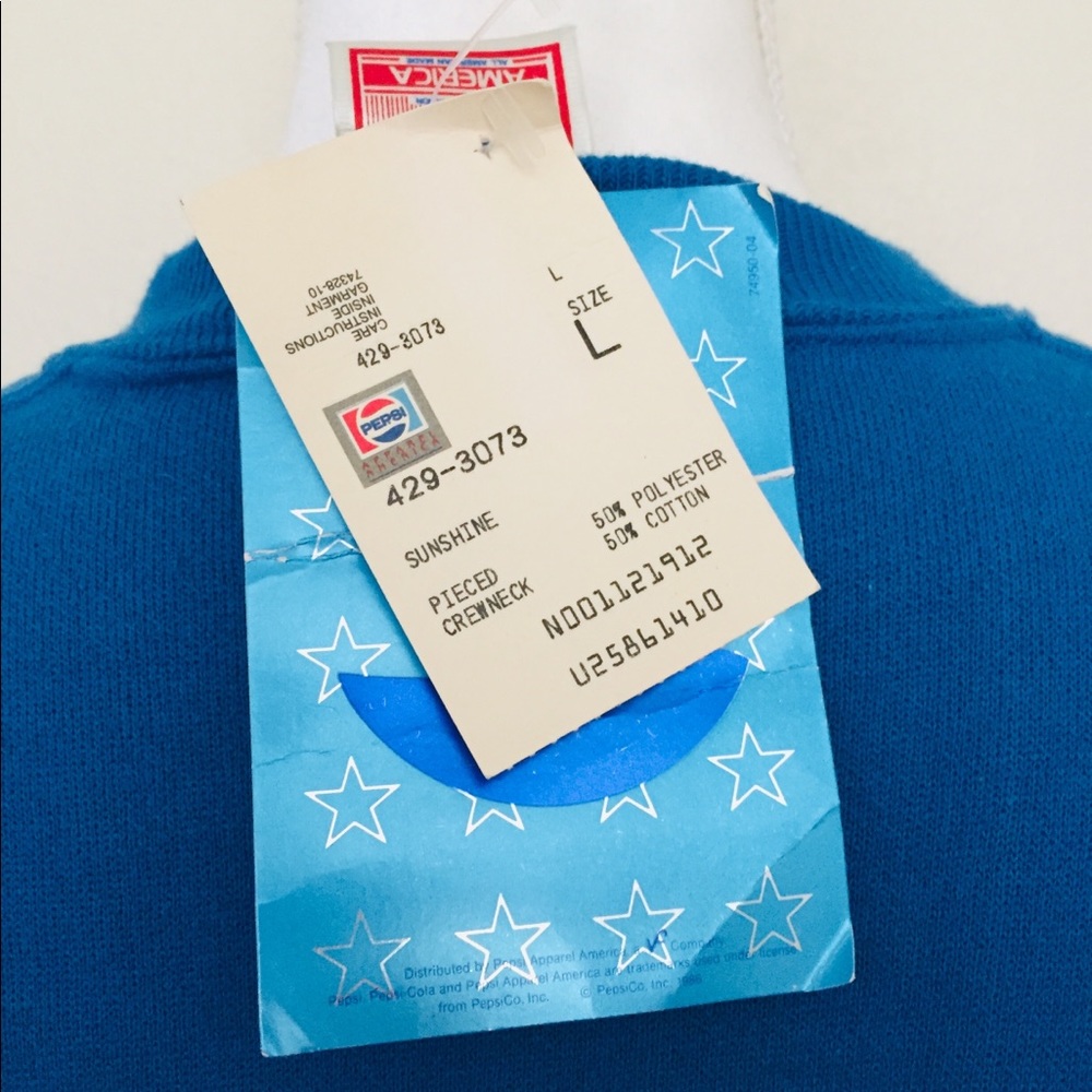 Vintage 1986 Pepsi Hot Air Balloon Sweater - Picture 5 of 7
